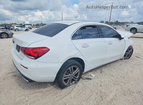 W1K3G4EB2LW045815 2020 MERCEDES-BENZ A White უკანა მარჯვენა