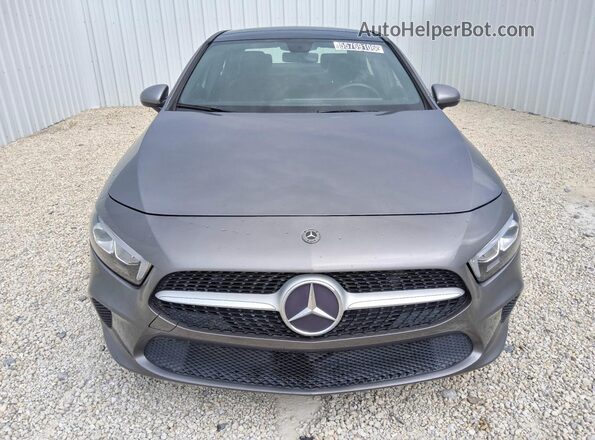 W1K3G4EB2LW047449 2020 MERCEDES-BENZ A Gray Widok z przodu