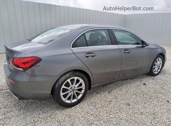W1K3G4EB2LW047449 2020 MERCEDES-BENZ A Gray Tył prawy