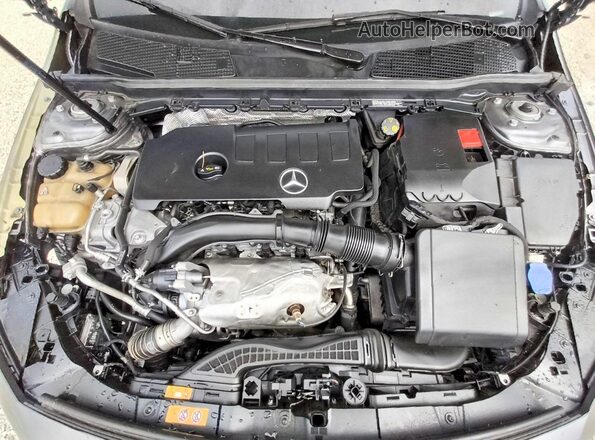 W1K3G4EB2LW047449 2020 MERCEDES-BENZ A Gray Widok wnętrza z tyłu