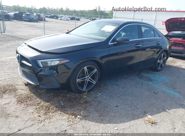 W1K3G4EB2MJ289169 2021 MERCEDES-BENZ A 220 Black Vista tres cuartos delantera izquierda