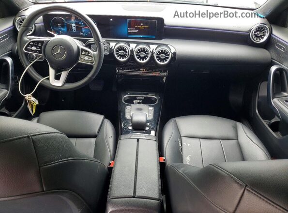 W1K3G4EB2NJ363384 2022 MERCEDES-BENZ A Gray Առջևի վահանակի տեսք