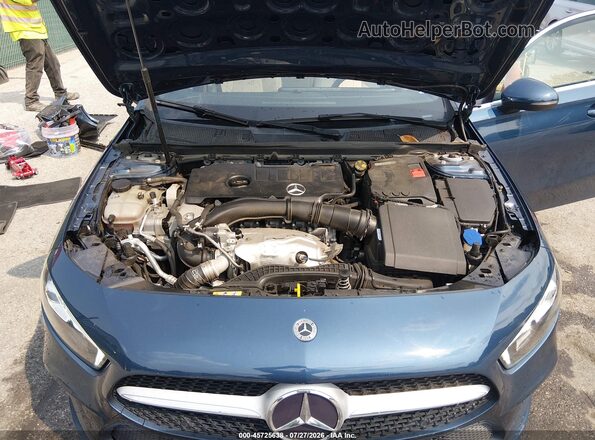 W1K3G4EB3NJ355665 2022 MERCEDES-BENZ A 220 Blue უკანა ხედი