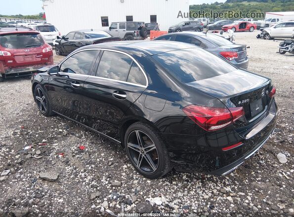 W1K3G4EB5LJ205652 2020 MERCEDES-BENZ A 220 Black Հետևի ձախ