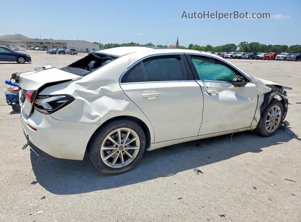 W1K3G4EB5LJ219275 2020 MERCEDES-BENZ A White Задня права чверть