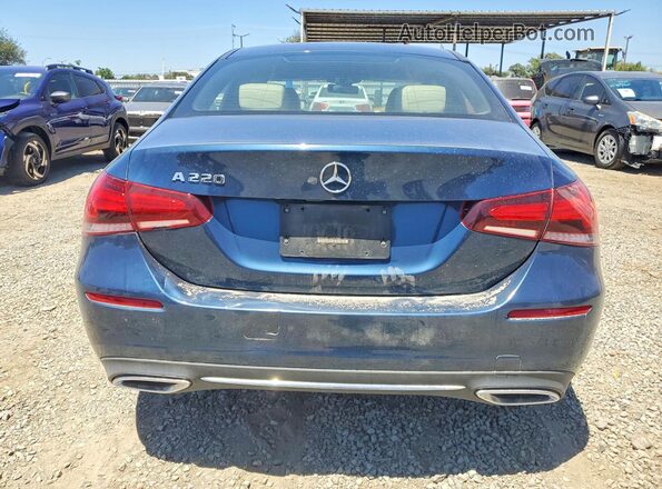 W1K3G4EB6LJ227840 2020 MERCEDES-BENZ A Blue უკანა ხედი
