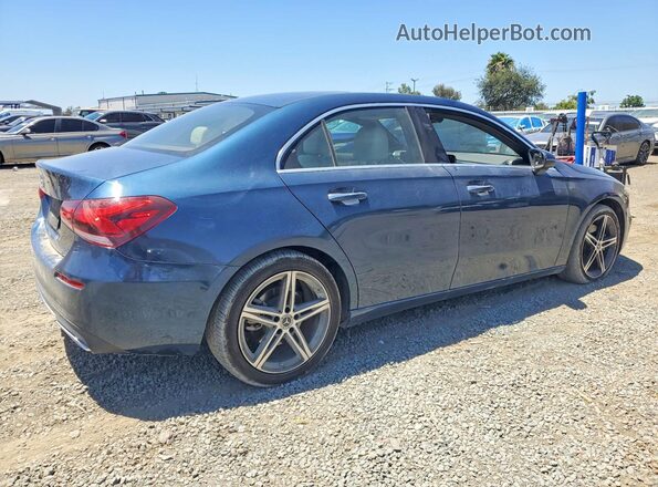 W1K3G4EB6LJ227840 2020 MERCEDES-BENZ A Blue უკანა მარჯვენა