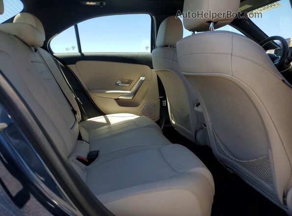 W1K3G4EB6LJ227840 2020 MERCEDES-BENZ A Blue უკანა სავარძლების ხედი