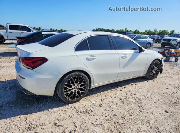 W1K3G4EB7LJ235302 2020 MERCEDES-BENZ A Белый Задняя правая четверть