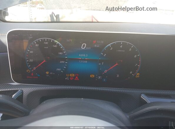 W1K3G4EB8LJ206178 2020 MERCEDES-BENZ A 220 Черный Вид задних сидений