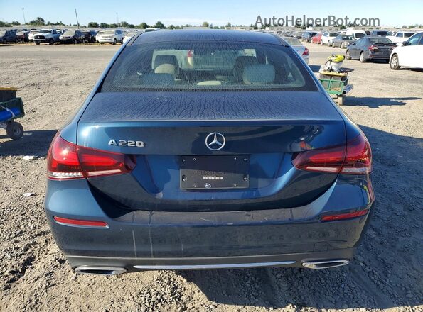 W1K3G4EB9NJ326154 2022 MERCEDES-BENZ A Black Вид ззаду