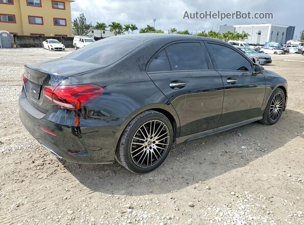 W1K3G4EB9NJ339972 2022 MERCEDES-BENZ A Black Задня права чверть