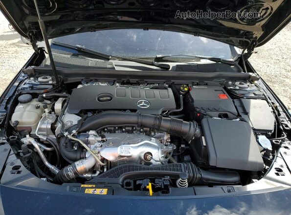 W1K3G4EB9NJ339972 2022 MERCEDES-BENZ A Black Вид задньої частини салону