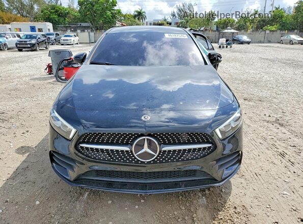 W1K3G4EB9NJ339972 2022 MERCEDES-BENZ A Black Вид спереду