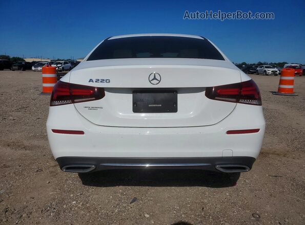 W1K3G4EBXLJ212404 2020 MERCEDES-BENZ A Белый Вид сзади