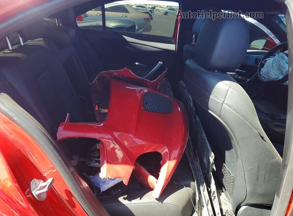 W1K3G4EBXLW043763 2020 MERCEDES-BENZ A Red Vista de los asientos traseros