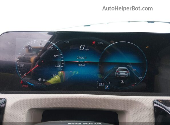 W1K3G4EBXNJ324770 2022 MERCEDES-BENZ A 220 White Vista de los asientos traseros