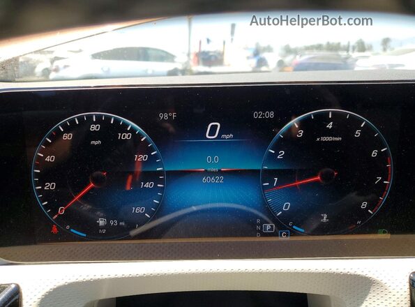 W1K3G4EBXNJ371118 2022 MERCEDES-BENZ A Tan Սարքավորումների վահանակի տեսք