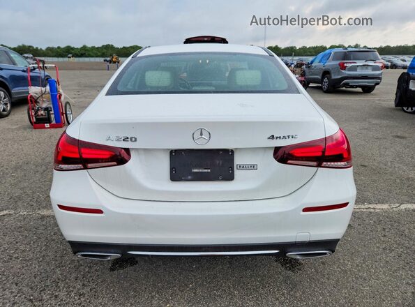 W1K3G4FB2MJ288506 2021 MERCEDES-BENZ A White Vista trasera