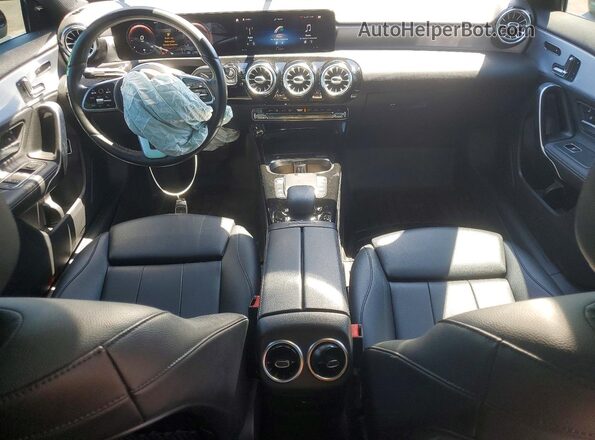 W1K3G4FB3MJ268524 2021 MERCEDES-BENZ A Black Вид панелі приладів