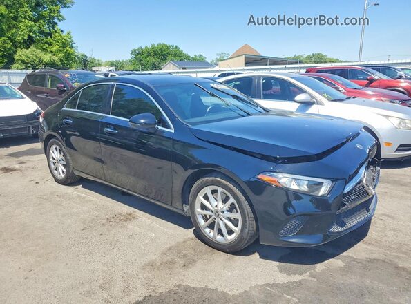 W1K3G4FB3MJ268524 2021 MERCEDES-BENZ A Black Передня права чверть