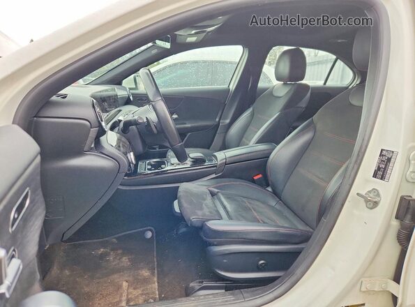 W1K3G4FB3NJ330649 2022 MERCEDES-BENZ A White Սալոնի դիմացի տեսք