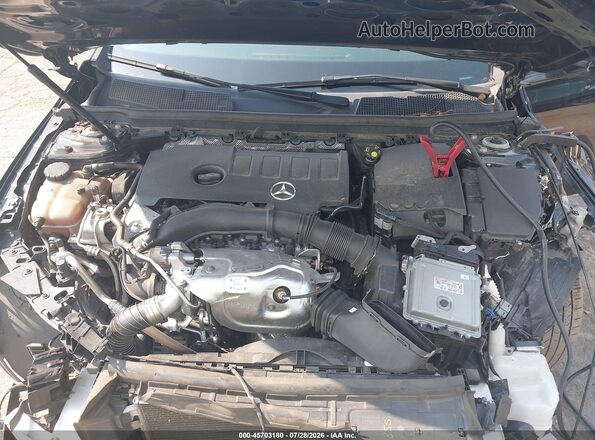 W1K3G4FB4LW045975 2020 MERCEDES-BENZ A 220 Black Widok z tyłu