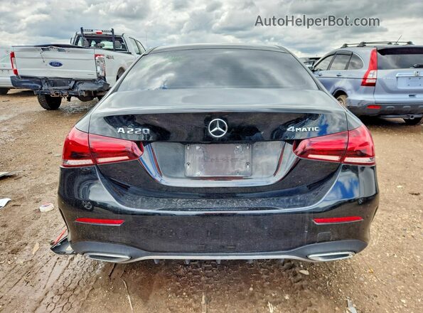 W1K3G4FB4LW047791 2020 MERCEDES-BENZ A Черный Вид сзади
