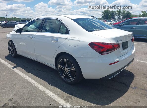 W1K3G4FB4MJ321781 2021 MERCEDES-BENZ A 220 Белый Задняя левая четверть