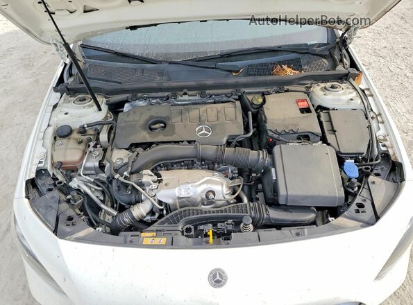 W1K3G4FB6MJ320504 2021 MERCEDES-BENZ A White უკანა სალონის ხედი
