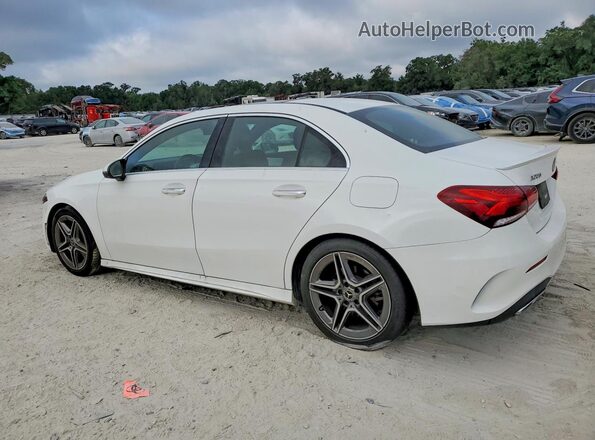 W1K3G4FB6MJ320504 2021 MERCEDES-BENZ A White უკანა მარცხენა
