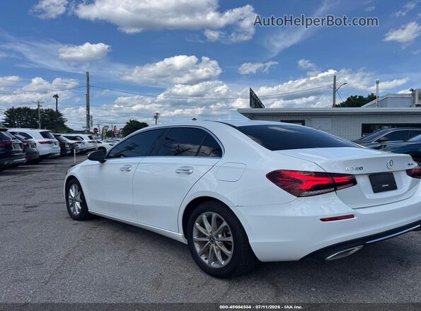 W1K3G4FB9MJ267992 2021 MERCEDES-BENZ A White Trasero izquierdo