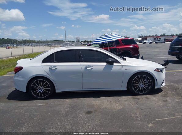W1K3G5BB1LJ207277 2020 MERCEDES-BENZ AMG A 35 White Vista interior de 360 grados