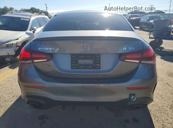 W1K3G5BB3MJ284671 2021 MERCEDES-BENZ A Gray Rear view