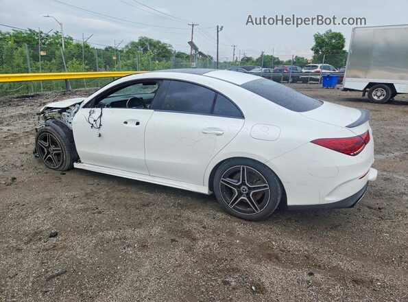 W1K5J4HB0NN253044 2022 MERCEDES-BENZ CLA-CLASS White Задня ліва чверть