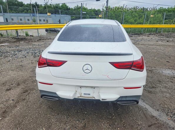 W1K5J4HB0NN253044 2022 MERCEDES-BENZ CLA-CLASS White Вид ззаду