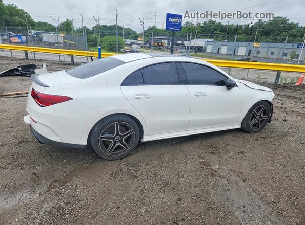 W1K5J4HB0NN253044 2022 MERCEDES-BENZ CLA-CLASS White Задня права чверть