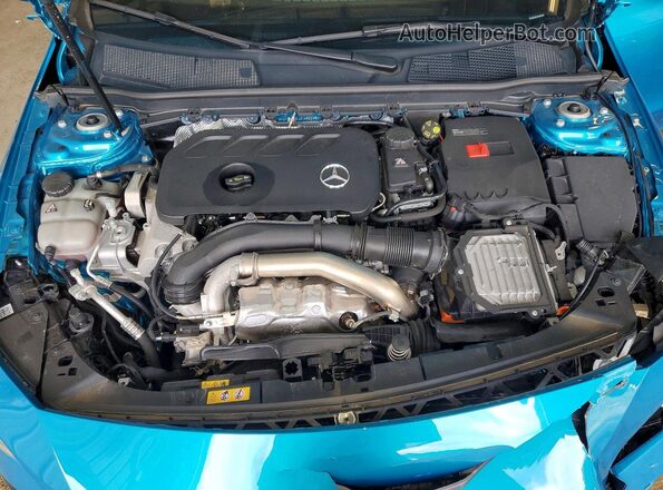 W1K5J4HB1SN483395 2025 MERCEDES-BENZ CLA-CLASS Blue Widok wnętrza z tyłu