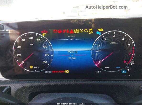 W1K5J4HB2RN452392 2024 MERCEDES-BENZ CLA-CLASS Белый Вид задних сидений