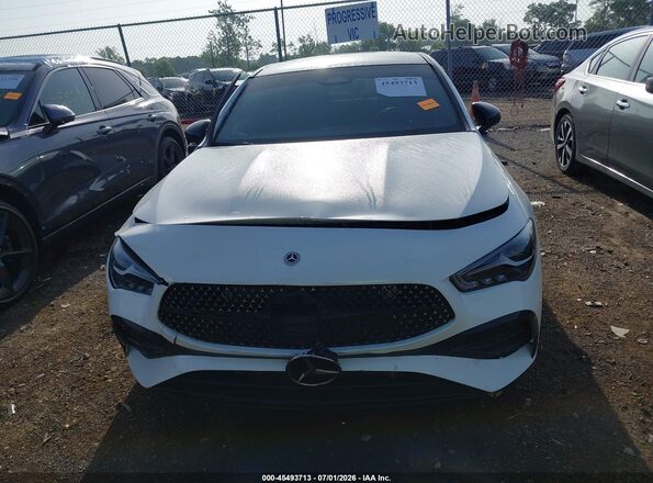 W1K5J4HB2RN452392 2024 MERCEDES-BENZ CLA-CLASS Белый Вид задней части салона