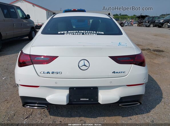 W1K5J4HB2TN600595 2026 MERCEDES-BENZ CLA-CLASS White 