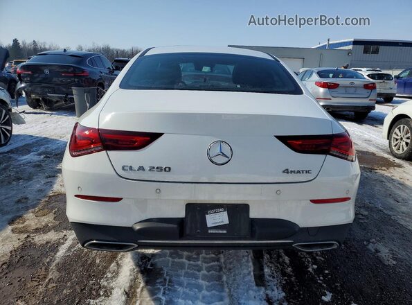 W1K5J4HB3PN377263 2023 MERCEDES-BENZ CLA-CLASS White უკანა ხედი