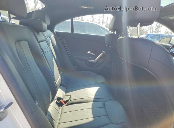W1K5J4HB3PN377263 2023 MERCEDES-BENZ CLA-CLASS White უკანა სავარძლების ხედი