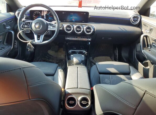 W1K5J4HB3PN377263 2023 MERCEDES-BENZ CLA-CLASS White წინა პანელის ხედი