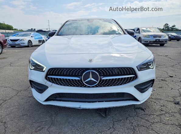 W1K5J4HB4MN208333 2021 MERCEDES-BENZ CLA-CLASS White Widok z przodu