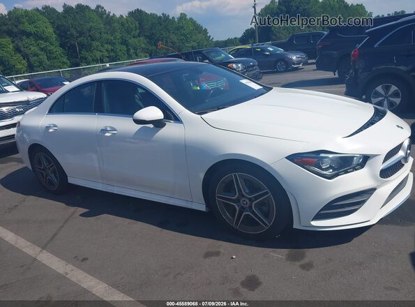 W1K5J4HB5MN165363 2021 MERCEDES-BENZ CLA 250 Белый Панорамный вид салона 360°