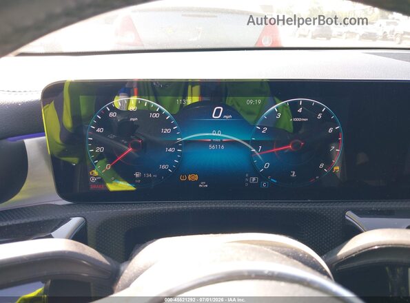 W1K5J4HB5MN172703 2021 MERCEDES-BENZ CLA 250 Black Հետևի նստատեղերի տեսք