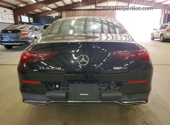 W1K5J4HB5RN477898 2024 MERCEDES-BENZ CLA-CLASS Black Հետևի տեսք
