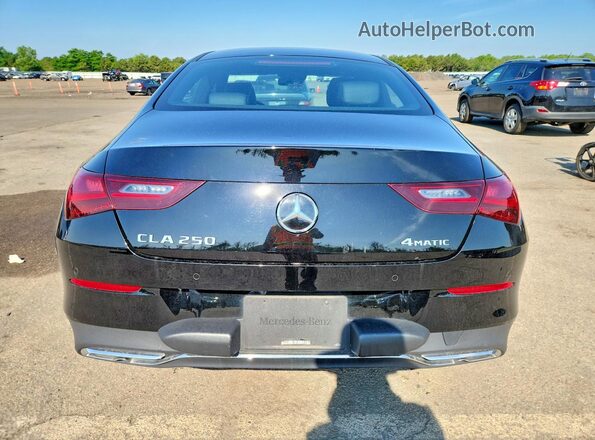 W1K5J4HB5SN542965 2025 MERCEDES-BENZ CLA-CLASS Black Rear view