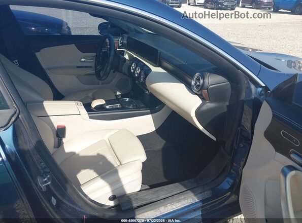 W1K5J4HB6MN205448 2021 MERCEDES-BENZ CLA 250 Синий Вид салона спереди